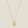 Accessorize 14ct Gold-Plated Elephant Pendant Necklace