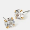 Accessorize 14ct Gold-Plated Large Bling Stud Earrings