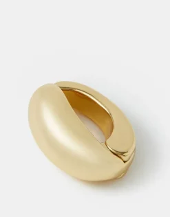 Accessorize 14ct Gold-Plated Lever Ear Cuff