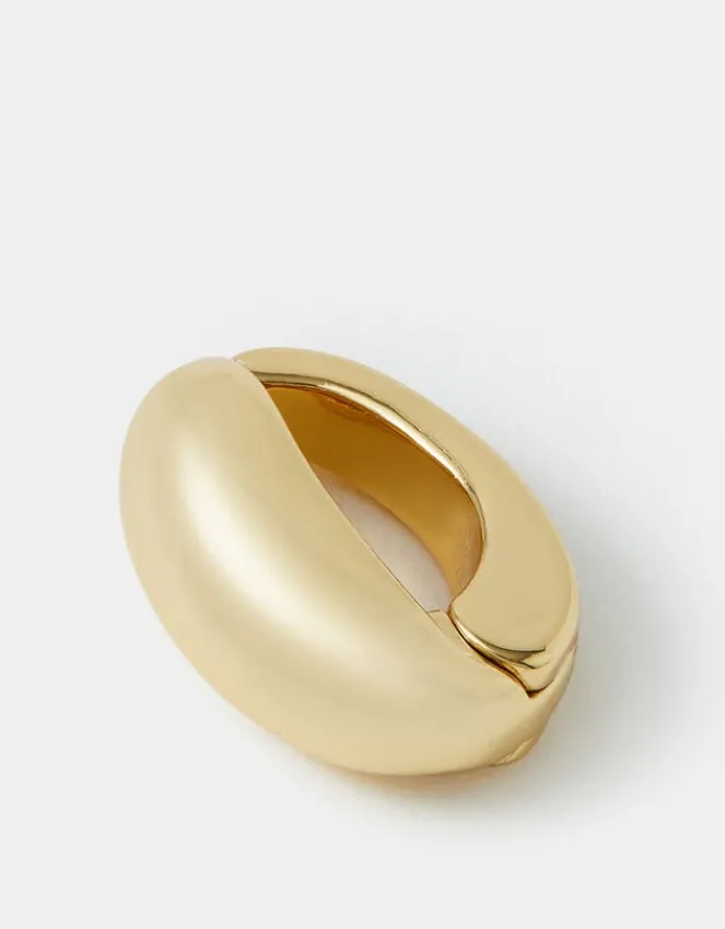 Accessorize 14ct Gold-Plated Lever Ear Cuff