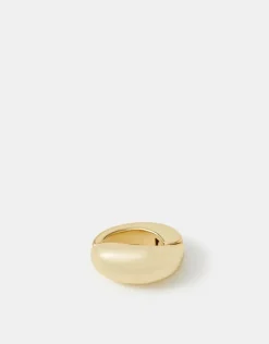 Accessorize 14ct Gold-Plated Lever Ear Cuff
