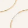 Accessorize 14ct Gold-Plated Medium Hoop Earrings
