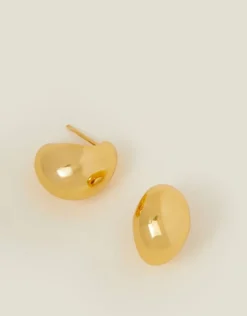 Accessorize 14ct Gold-Plated Teardrop Earrings