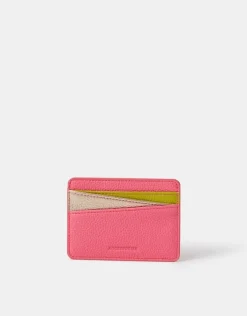 Accessorize Curved Colour Block Card Holder