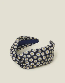Accessorize Daisy Print Twist Headband