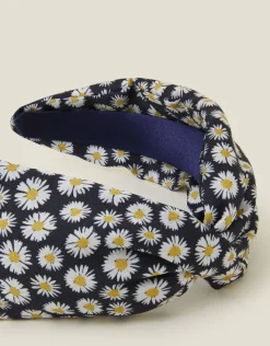 Accessorize Daisy Print Twist Headband