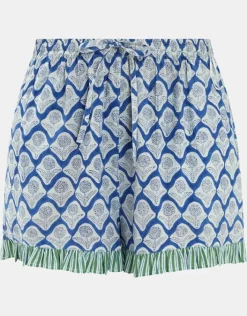 Accessorize Dandelion Print Pyjama Set Blue