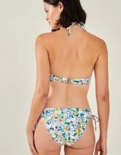 Accessorize Ditsy Floral Tie Side Bikini Bottoms Multi