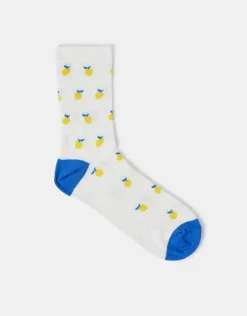 Accessorize Ditsy Lemon Socks