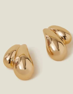 Accessorize Double Curve Drop Earrings