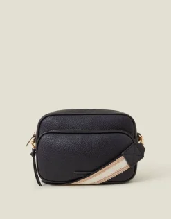 Accessorize Double Zip Camera Bag Black