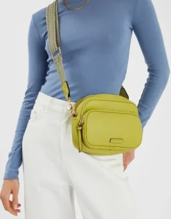 Accessorize Double Zip Camera Bag Green