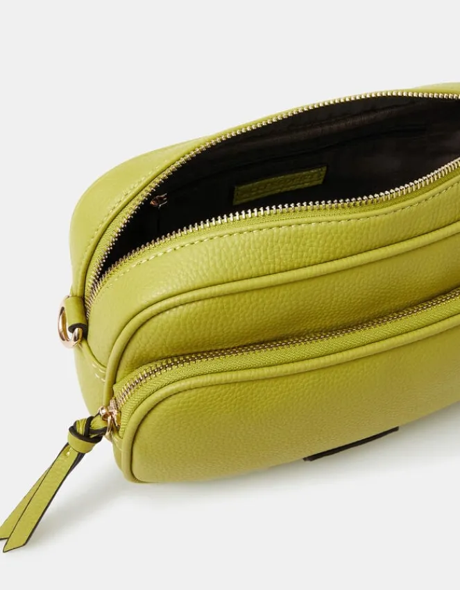Accessorize Double Zip Camera Bag Green