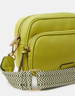 Accessorize Double Zip Camera Bag Green
