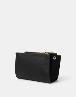 Accessorize Double Zip Crossbody Bag