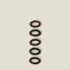 Accessorize Elasticated Spiral Hairbands 5 Pack
