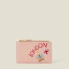 Accessorize Embroidered London Cardholder