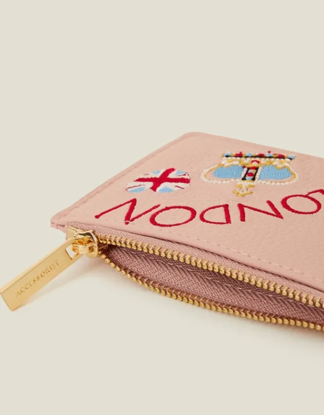 Accessorize Embroidered London Cardholder
