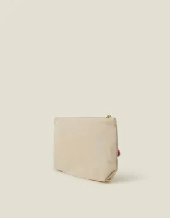 Accessorize Embroidered London Make Up Bag