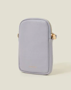 Accessorize Embroidered London Sausage Dog Phone Bag