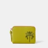 Accessorize Embroidered Palm Coin Purse