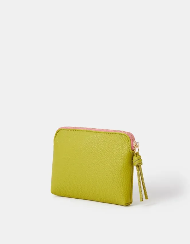 Accessorize Embroidered Palm Coin Purse