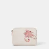 Accessorize Embroidered Palm Tree Coin Purse
