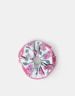 Accessorize Extra Large Floral Print Scrunchie