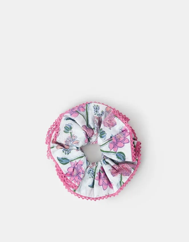 Accessorize Extra Large Floral Print Scrunchie