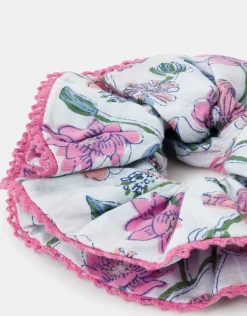 Accessorize Extra Large Floral Print Scrunchie