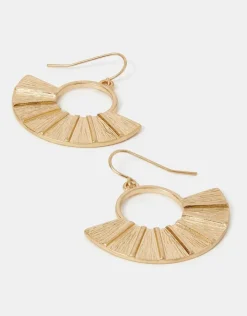 Accessorize Fan Drop Earrings