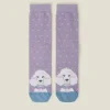Accessorize Fancy Poodle Socks