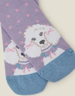Accessorize Fancy Poodle Socks