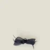 Accessorize Fascinator Feather Bow Hair Clip Blue