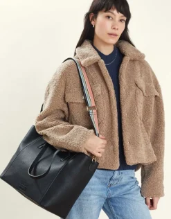 Accessorize Faux Leather Shoulder Bag