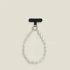 Accessorize Faux Pearl Bead Phone Wrist Strap