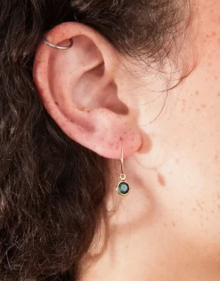 Accessorize Filigree and Stone Hoops Set of Three