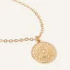 Accessorize Filigree Coin Necklace