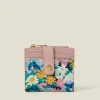 Accessorize Floral Fold-Out Card Holder