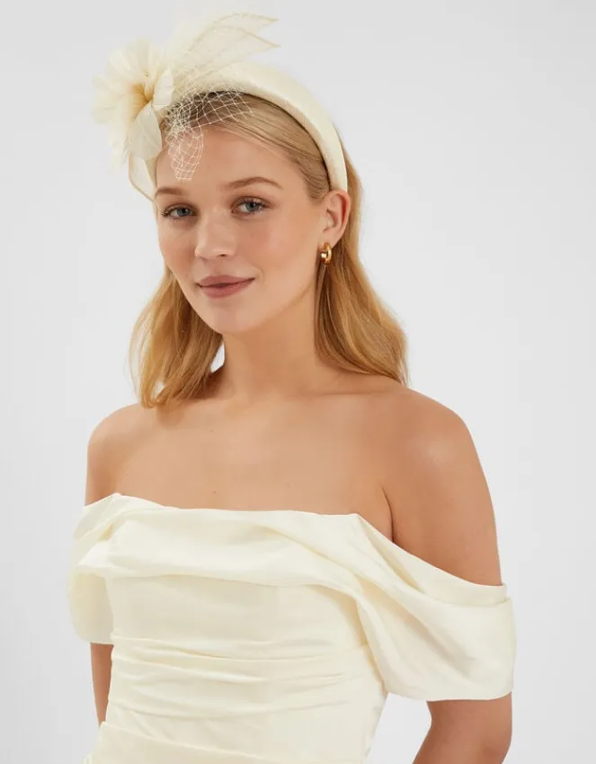 Accessorize Floral Mesh Headband