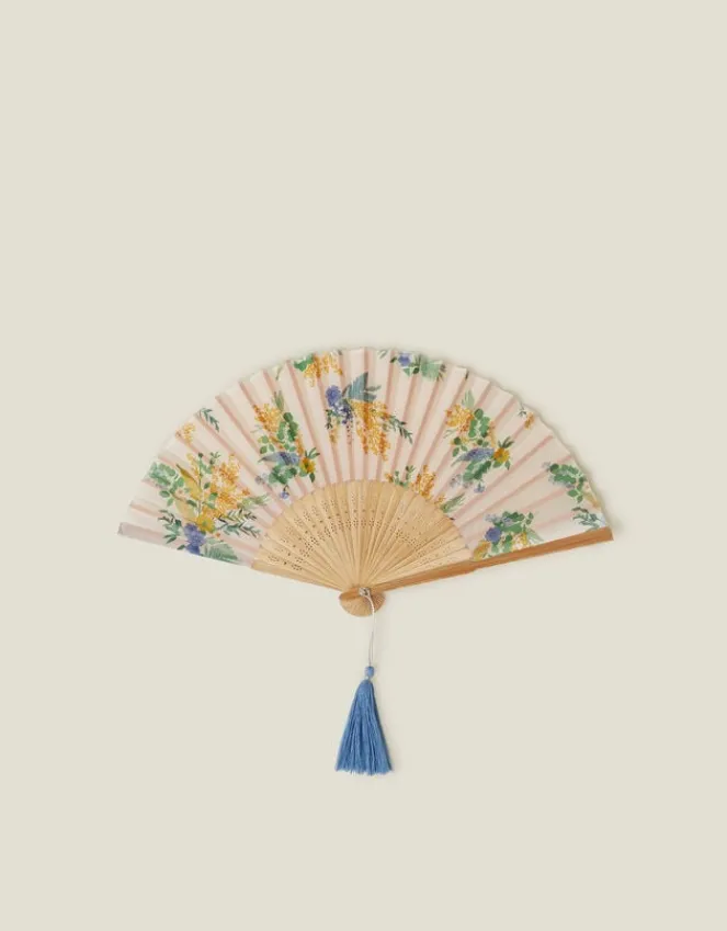 Accessorize Floral Print Foldable Fan