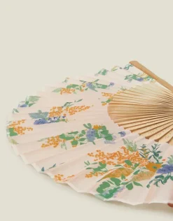 Accessorize Floral Print Foldable Fan