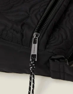 Accessorize Floral Quilted Camera Bag Black
