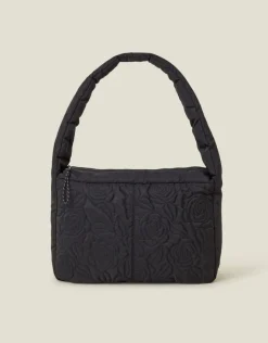 Accessorize Floral Quilted Shoulder Bag