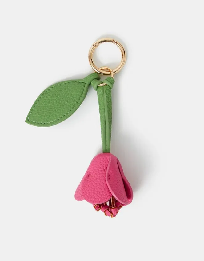Accessorize Flower Bag Charm