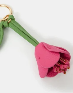 Accessorize Flower Bag Charm
