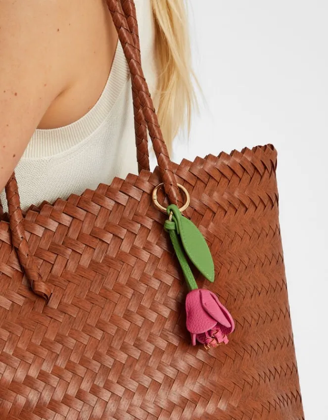 Accessorize Flower Bag Charm