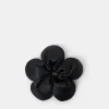 Accessorize Flower Satin Hair Scrunchie