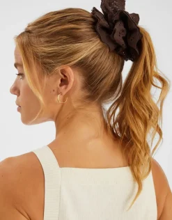 Accessorize Frilly Broderie Hair Scrunchie