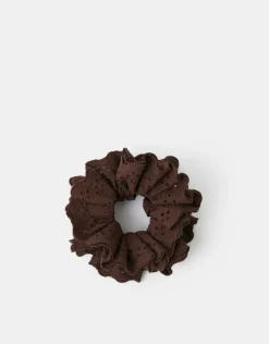 Accessorize Frilly Broderie Hair Scrunchie